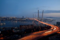 Night lights of Vladivostok 