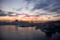 Night lights of Vladivostok 